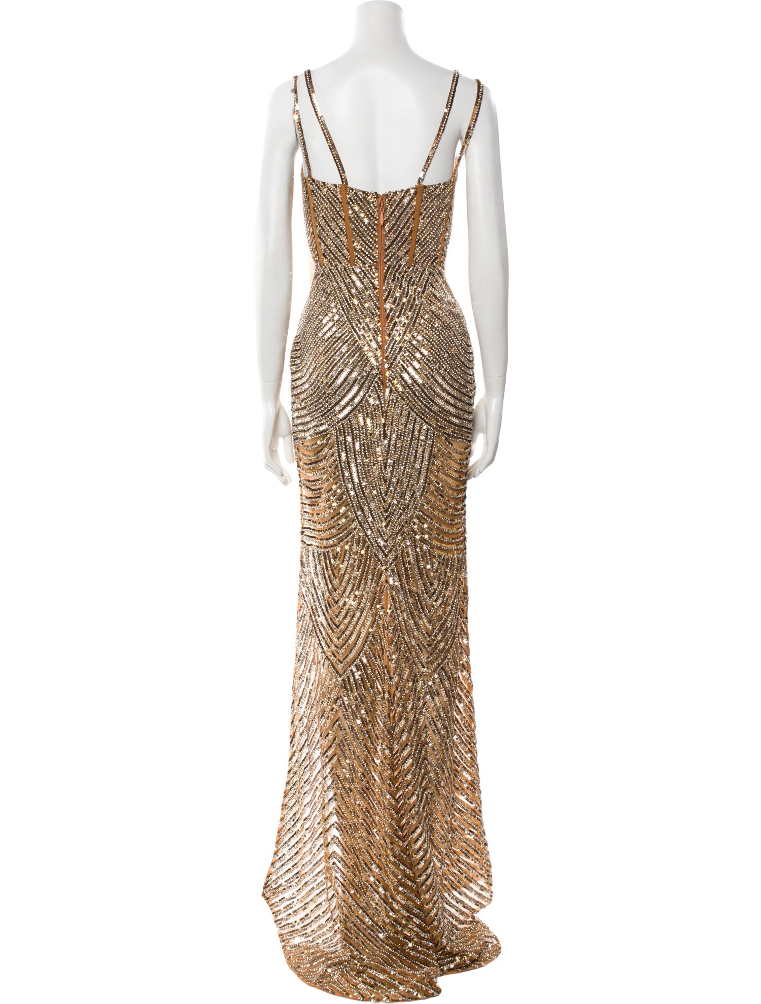 Portia & Scarlett Printed Long Dress